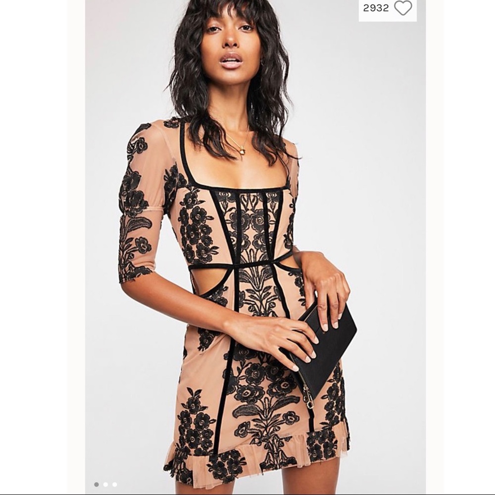 FreePeople Temecula Fall Mini Dress. XS